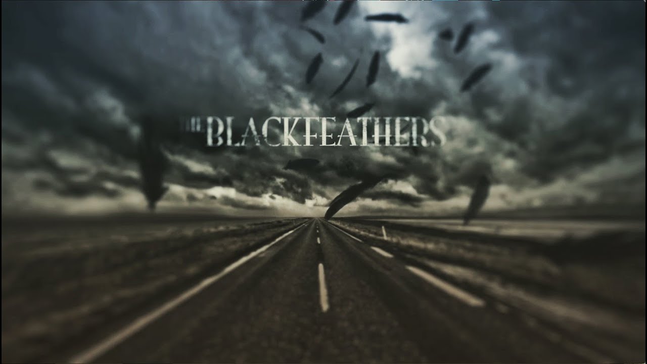 The Black Feathers - Down By The River - Lyric Video americana salon