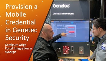 Genetec Provisioning HID Mobile Access - Config the Origo Portal to set up Mobile Credentials
