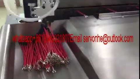 Full Automatic Terminal crimping with Heat-shrink tube or label tube insertion