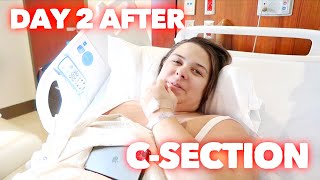 DAY 2 AFTER CSECTION | I'M LEAVING FAMILY 5 VLOGS | Family 5 Vlogs