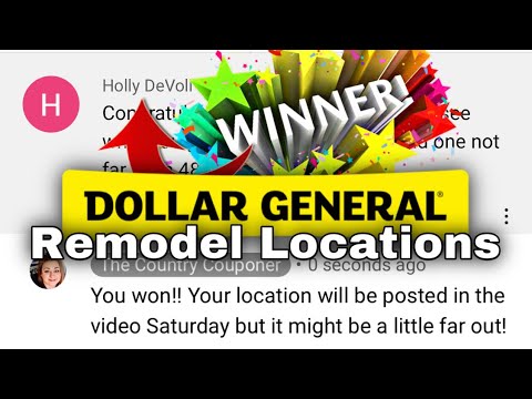 Remodel Locations Dollar General Youtube