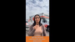 U-Haul Truck Size Guide for Moving Day 🚚 #shorts