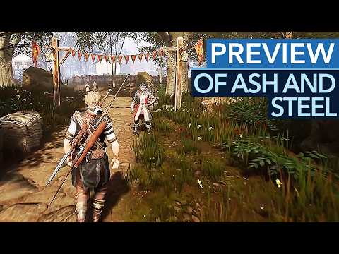 Dieses Open-World-Rollenspiel will das Erbe von Gothic antreten! - Preview zu Of Ash and Steel