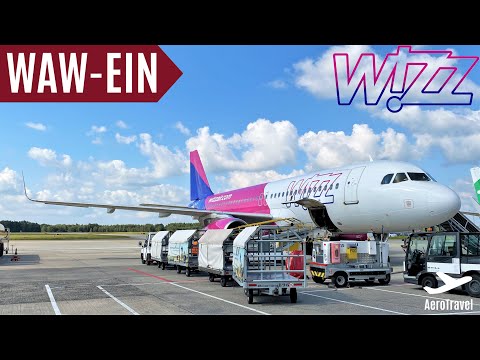 WIZZ AIR DELAYED AGAIN?! | WARSAW - EINDHOVEN | WIZZ AIR AIRBUS A320 | TRIPREPORT incl. LOUNGE