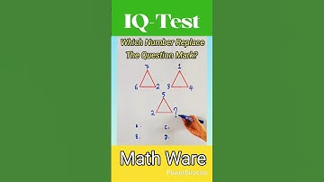 IQ-Test | Which Numbers Replaces The Question Mark?  #shorts #maths #iqtest