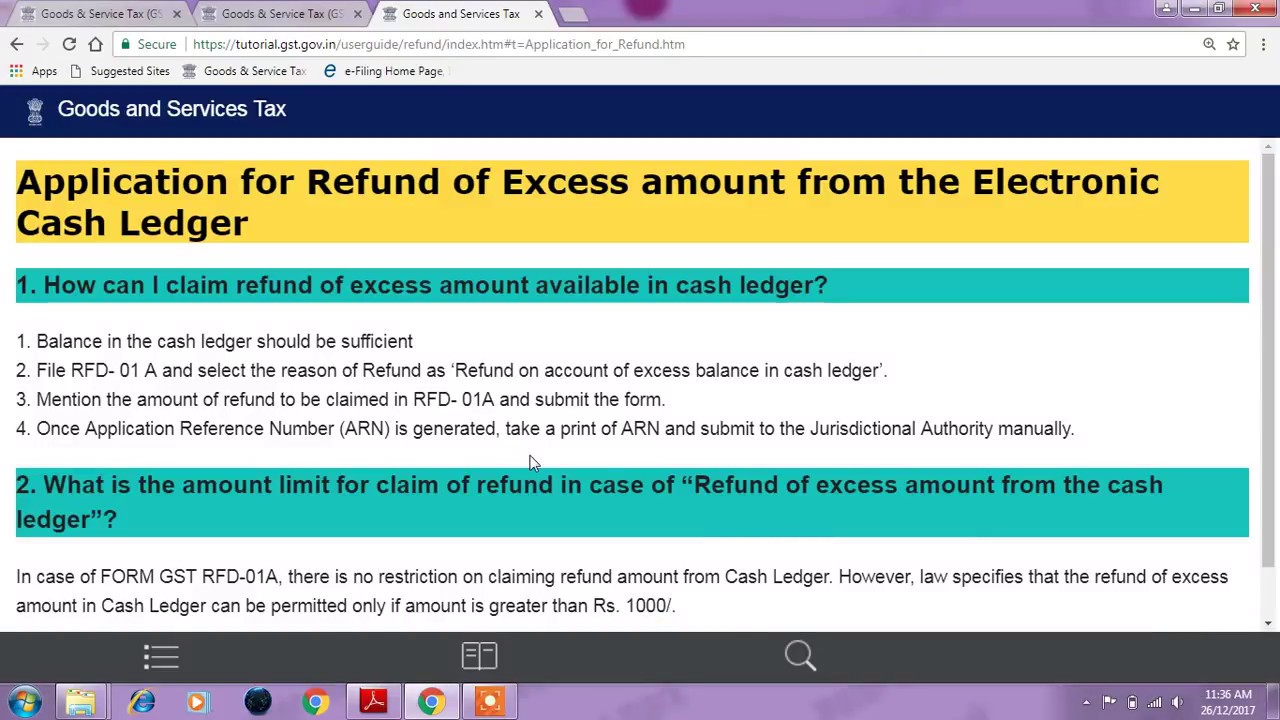 cash ledger