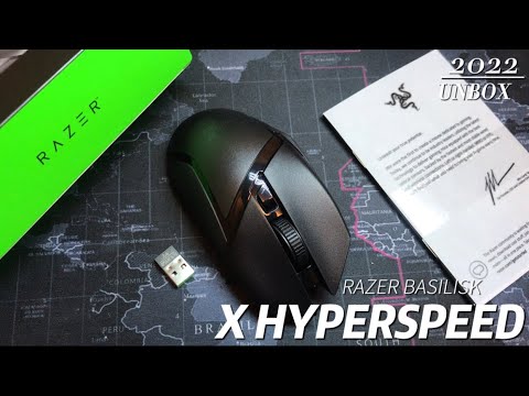 Razer Basilisk x Hyperspeed | Unboxing ASMR