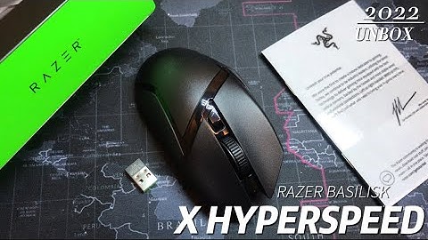 Razer Basilisk x Hyperspeed | Unboxing ASMR