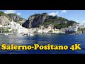 Italy 4K. Salerno - Amalfi boat trip.