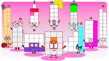 Sprunki OC Numberblocks 10 to 20 | Compilation Incredibox #sprunki #incredibox #numberblocks