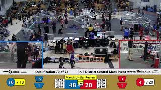 QM70   2022 NE District Central Mass Event