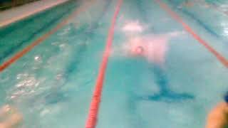 Backstroke style - Marcin Szymaniec.