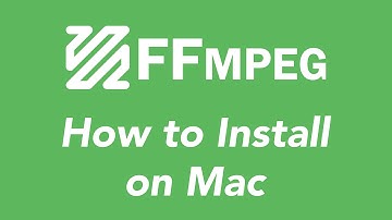 How to install FFMPEG on Mac