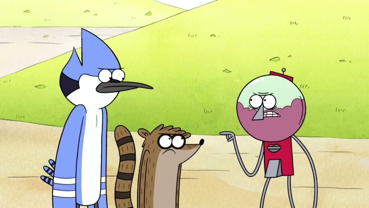 Regular Show Every single time Benson was mad (P3) YouTube