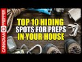 Best Places to Hide Prepping Supplies in Your House