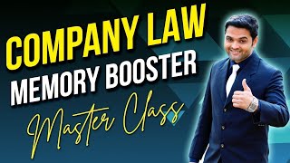 🔥Company Law Memory Booster Master Class🥇MOST EXPECTED Case Laws SOLVED 🚀 Powerful Memory Revision