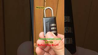Master Combination Lock