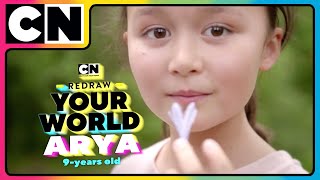 Redraw Your World | Meet Arya! | Cartoon Network