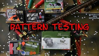 Turkey Hunting | Pattern Testing Carlson's Turkey Choke | Winchester SXP