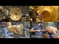 Crazy Big Woodturning - Amazing Woodworking Skills