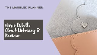 Aura Estelle CLOUD Unboxing and Review! | The Marbled Planner