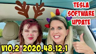 What's New In Tesla Software Update V10.2 2020.48.12.1?!?! (Bloopers At The End!!!)