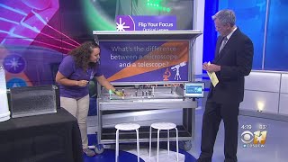 Sci-Tech Discovery Center Educator Schools Jeff Ray On Optics