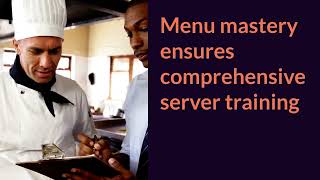 Server Training Checklist with eAuditor Audits and inspections