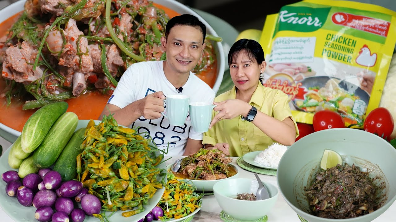 ပထမဆုံးအကြိမ် ချက်​ကျွေးလိုက်ကတည်းက အကြိုက်​တွေ့သွားတဲ့ ဝက်နံရိုးဆူးပုပ်​ တောဟင်း