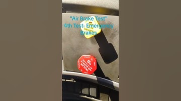 "Air Brake Test" (4th Test- Emergency Brakes)