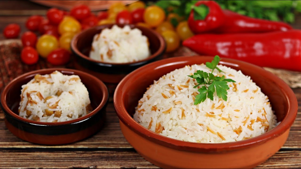 SAVRŠEN PRILOG ZA VAŠ IFTAR - RIŽA NA TURSKI NAČIN - SOČNA I MIRISNA! ŞEHRİYELİ PİRİNÇ PİLAVI TARİFİ