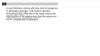 SAT Practice Test 1 #34