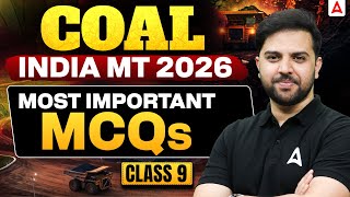 Coal India MT 2026 Civil MCQs | 178 Seats | Practice Like A Topper #9 | MT Prep