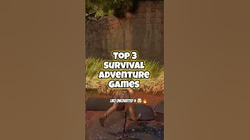 Top 3 Adventure Games for mobile 📱🤯 Uncharted games ✨🔥 #shorts #adventuregames