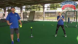 "Walk-Through Drill" to Improve Softball Hitting Skills!