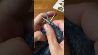 Knitting backwards #knittingtechniques #knitting