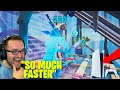 THIS 60FPS CONSOLE PLAYER GOT 10X FASTER ON THE PS5 (Fortnite Reaction)