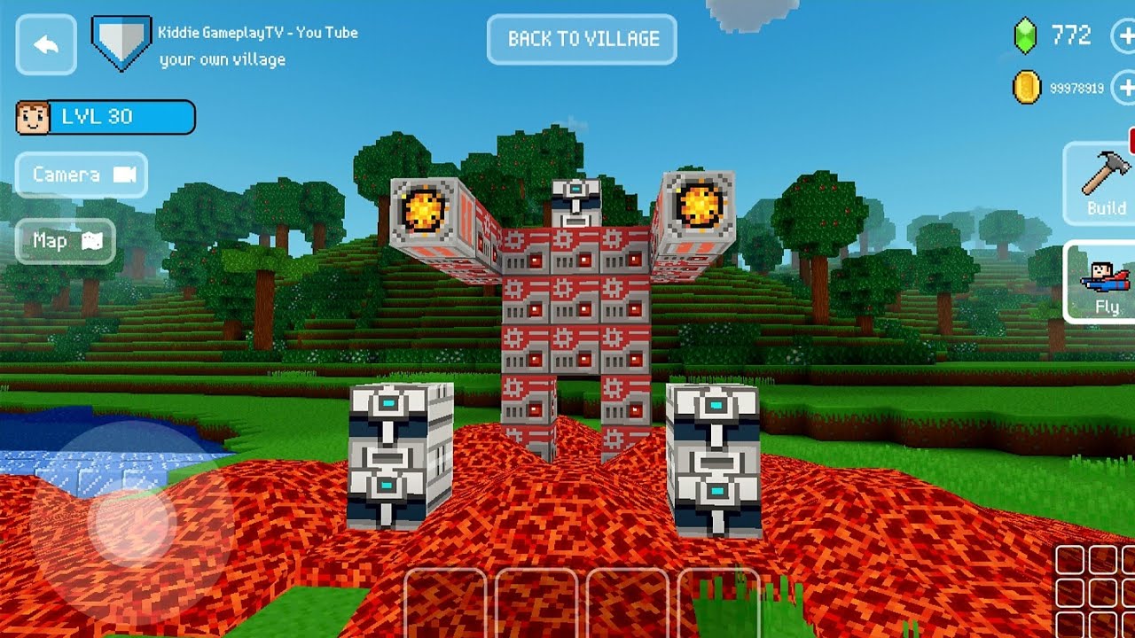 Robot Lava 🌋 | Block Craft: 3D Building Simulator Games For Free ...