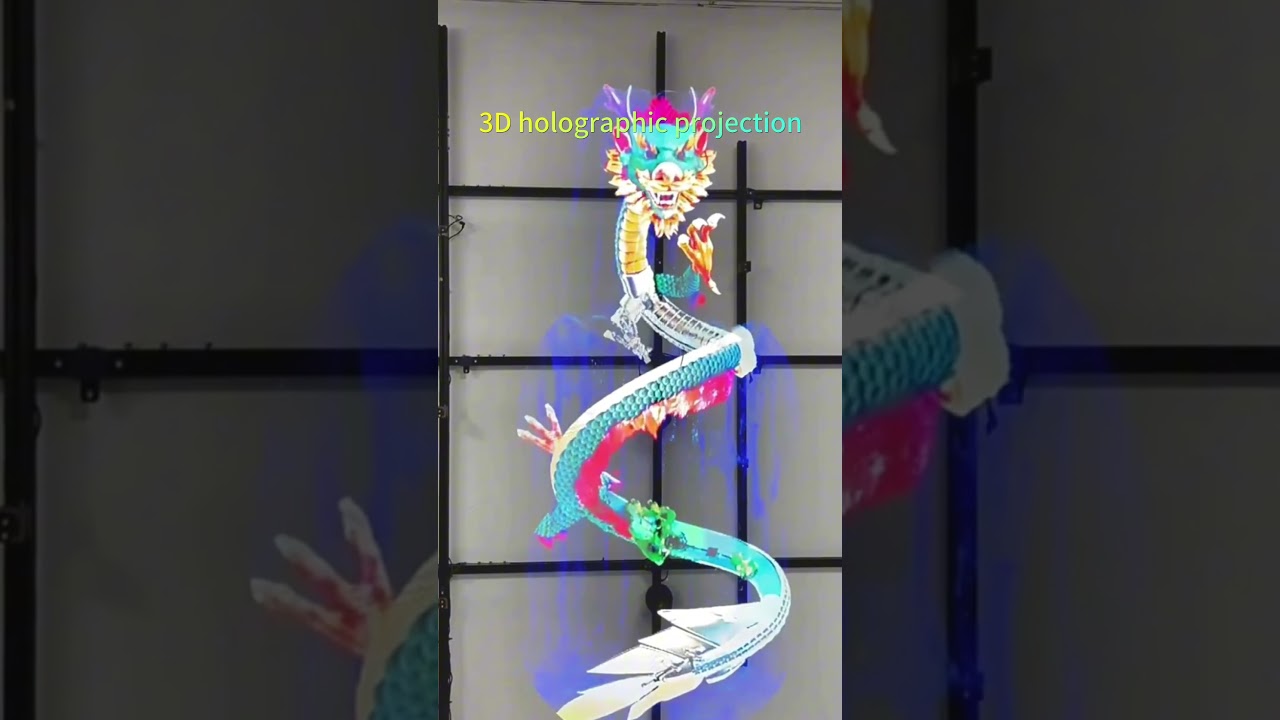 3D holographic projection 