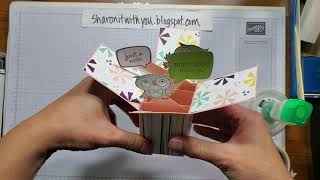 #95 VIDEO Pop up box card with images card tutorial with video