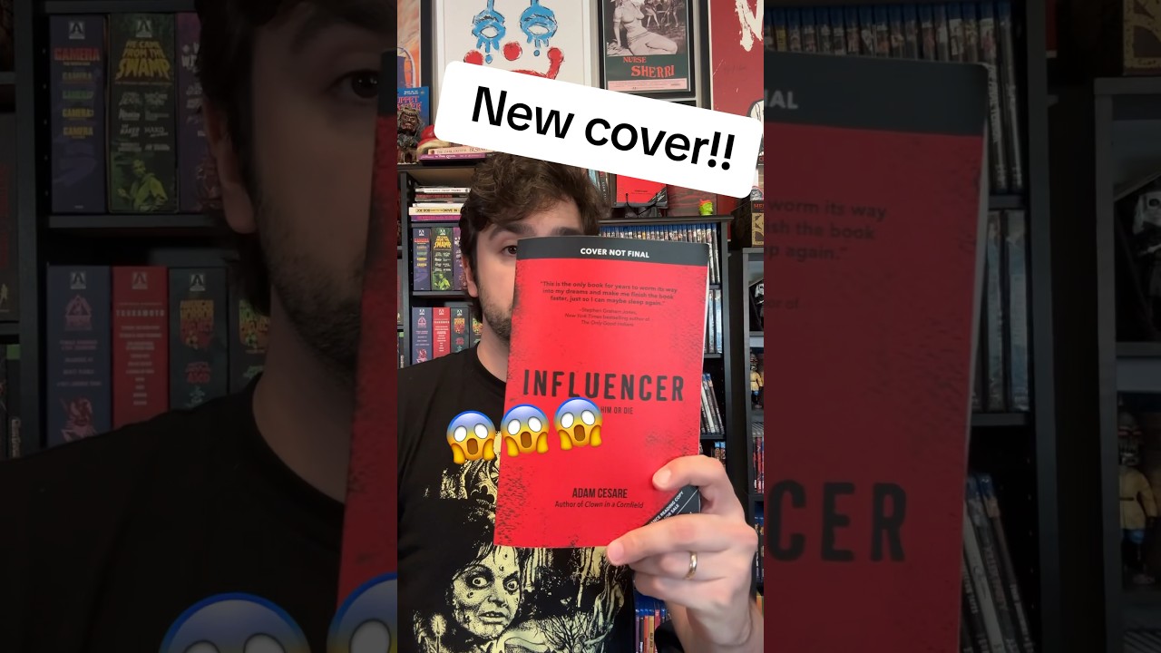 Influencer Paperback Cover Reveal!