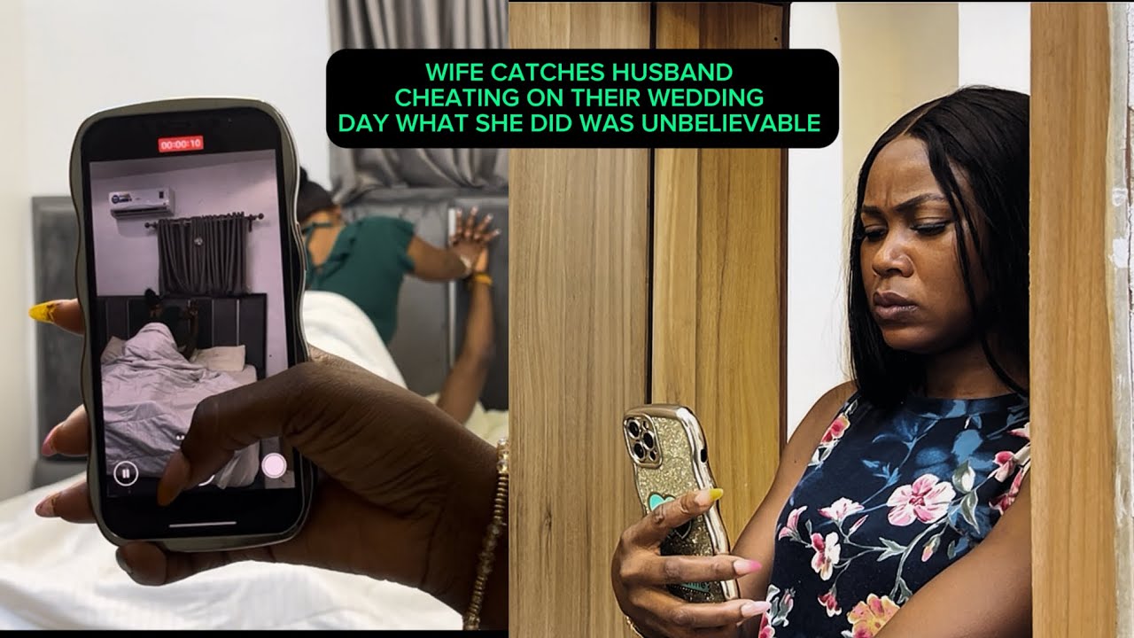 WIFE CATCHES HUSBAND CHEATING ON THEIR WEDDING DAY WHAT SHE DID WAS ...