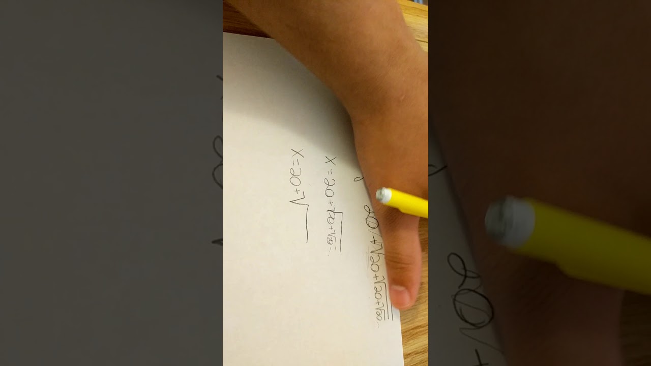 Simplfying Infinite Expressions