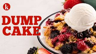 5-Ingredient Berry Cobbler Dump Cake