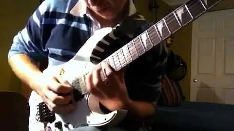 Some guitar playing in D minor