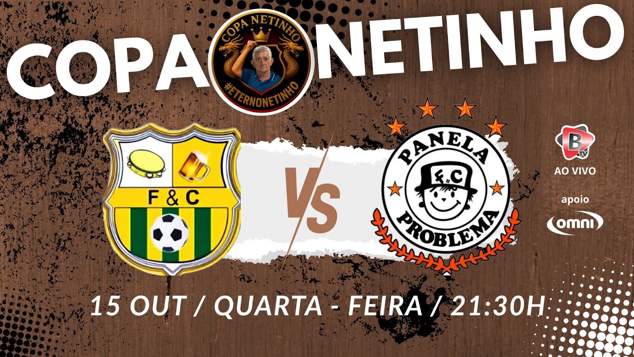 COPA NETINHO 35+ I QUARTAS DE FINAL  | CATIGURIA FC X PANELA PROBLEMA