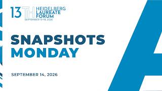 Snapshots Monday | September 14 | Accessible Version