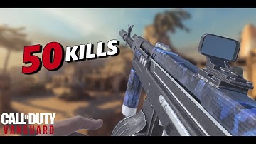 This LOW RECOIL AS44 class got me 50 kills! | Tactical DOM | No Commentary [Vanguard Multiplayer]