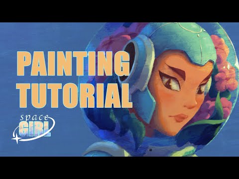4 Steps to Color Your Character | How to Painting (Tutorial)