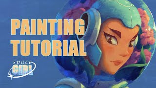 4 Steps to Color Your Character | How to Painting (Tutorial)